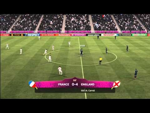 FIFA 12 | EURO 2012 | Path to Glory | 1 | England Vs. France | HD