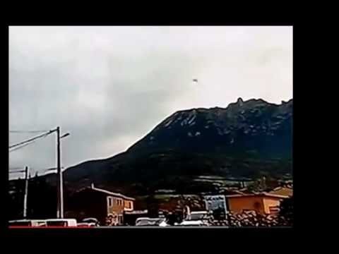UFO Seen Over Bugarach Mountain