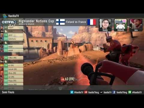 ETF2L HL Nations cup Semi Finals: Finland vs France - Badwater [Map 2]
