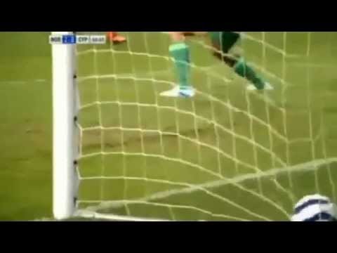 Joshua King Goal 2:0 Norway - Cyprus 06.09.2013