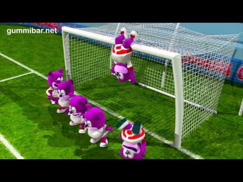 GummibÃ¤r - Go For The Goal - World Cup Soccer Song English Funny Gummy Bea