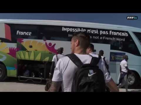 Le vol Ribeirao Preto / Rio avec l'Equipe de France