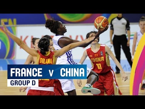France v China - Group D - 2014 FIBA U17 World Championship for women