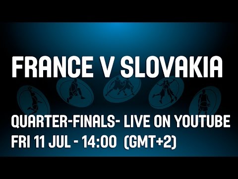 France v Slovakia -- Quarter-Finals-- 2014 U20 European Championship Women