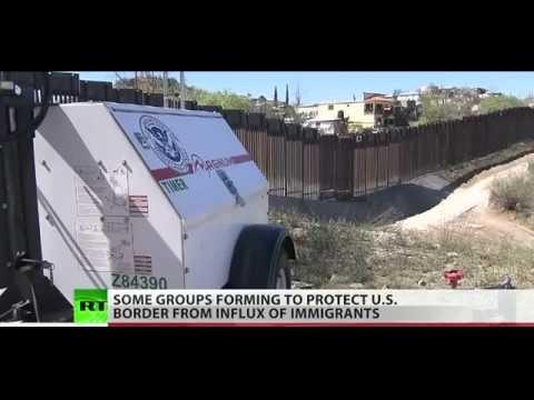Private militias supplement US Border Patrol's work