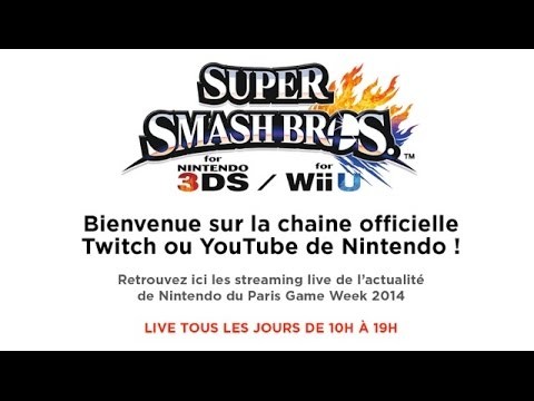 Super Smash Bros. for Wii U et 3DS : En direct de la Paris Games Week 2014