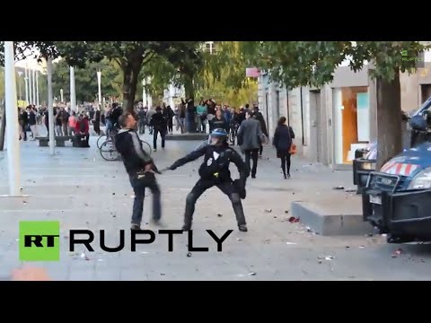 France: Nantes on fire as clashes erupt at anti-brutality demo