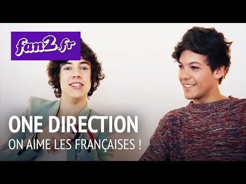 Louis Tomlinson et Harry Styles des One Direction : On aime les franÃ§aises