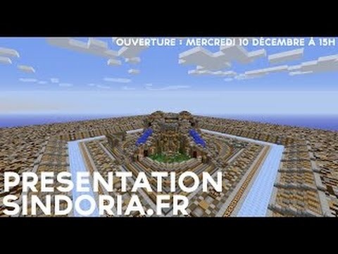 Minecraft - PrÃ©sentation de mon serveur Team Soup Sindoria.fr ! [Fr]