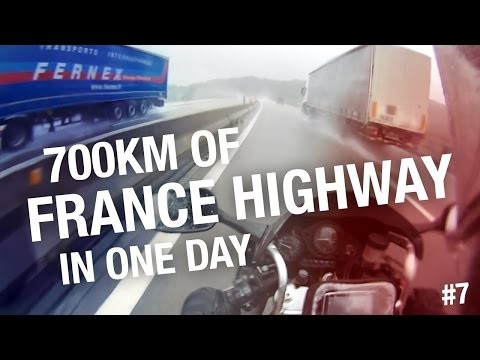 Riding 700km of France highway in one day!