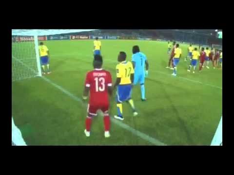 Prince Oniangue goal Gabon vs Congo 0 1 | Africa Cup 21.01.2015