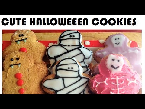 Cute Halloween Cookies â”‚ThatsNat04