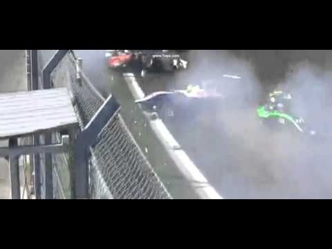 GP3 2014 Russia Sochi Massive Crash causing a red flag