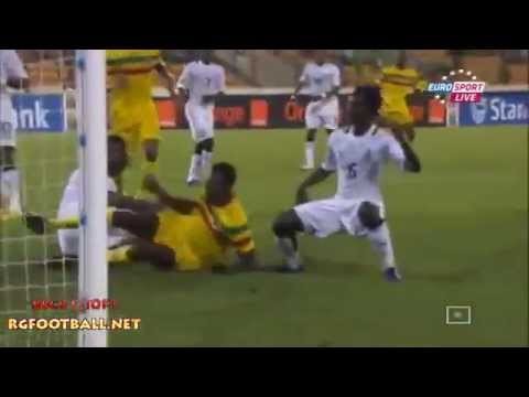 Ghana 0 -- 2 Mali highlights 2012 HD