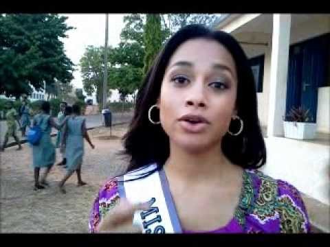 Miss Universe Ghana visit Accra Girls High School