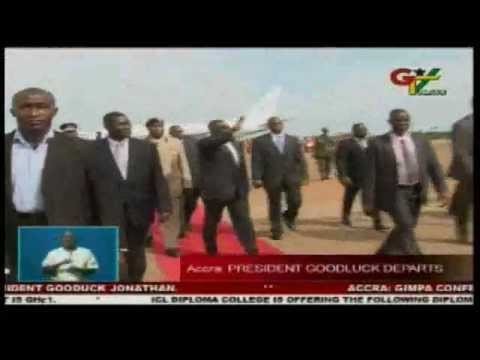 Goodluck Jonathan Visits Ghana