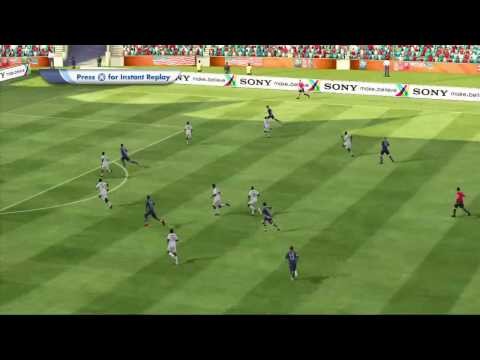 USA vs Ghana World Cup Match (Simulated with Fifa 2010 South Africa)