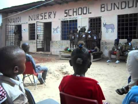 Graduation at Nyakoi Nursery School -- The Gambia