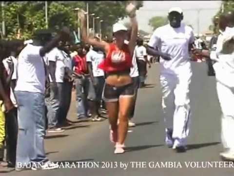 BAJANA MARATHON 2013 by THE GAMBIA VOLUNTEERS