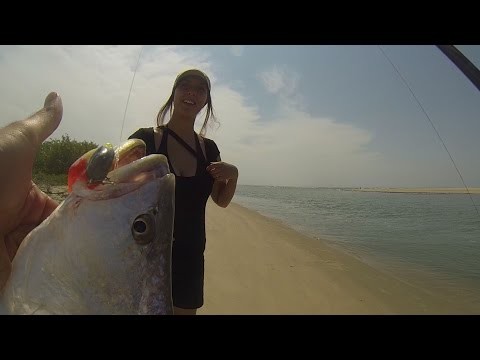 Fish On Gambia II _TÂ°1 â–º Otolithe de 6kg au leurre
