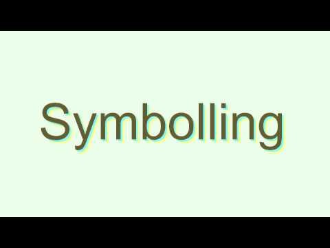 How to Pronounce Symbolling