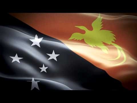 Papua New Guinea anthem & flag FullHD / ÐŸÐ°Ð¿ÑƒÐ°-ÐÐ¾Ð²Ð°Ñ Ð“Ð²Ð¸Ð½ÐµÑ 