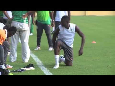 CÃ´te D'Ivoire - Training session (03/02) - Orange Africa Cup of Nations