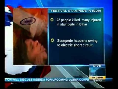 22 killed in Indian station stampede