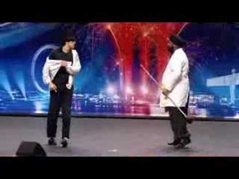 Michael Jackson Suprise on Britains Got Talent Suleman Mirza