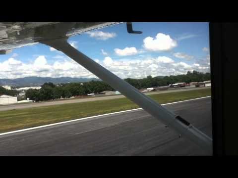 Solyn Cessna 206H Takeoff from La Aurora Intl. Airport Guatemala