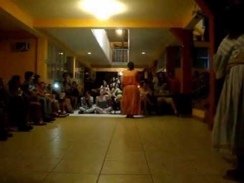 Baile Garifuna del departamento de Izabal en Guatemala.
