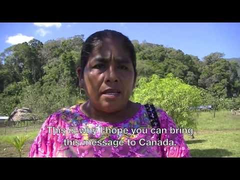 A message from Fidelia Caal to fellow women struggling for land