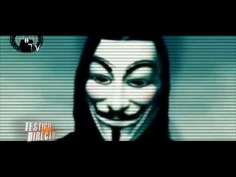 se le cae la mascara a anonymous en vivo video