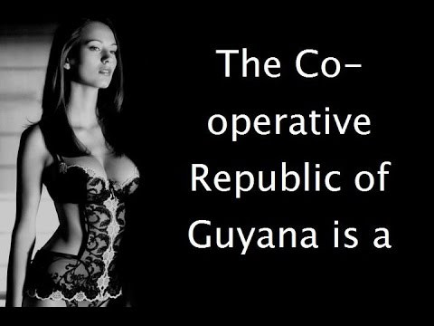 Topic: The Co-operative Republic of Guyana is a (voice)