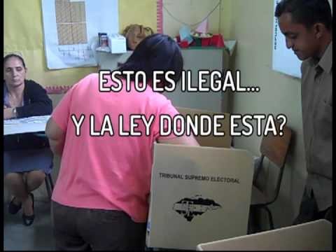 Alguien elige por usted??? Elecciones Honduras 2012