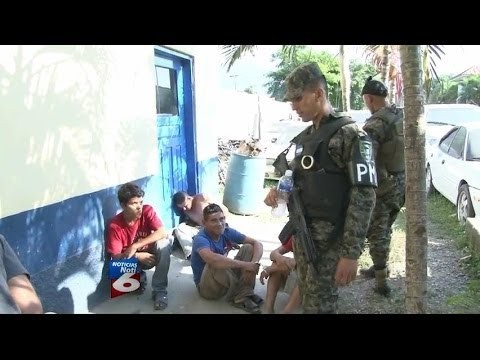 Policia Militar realizo operativos en El Progreso - www.canal6.com.hn