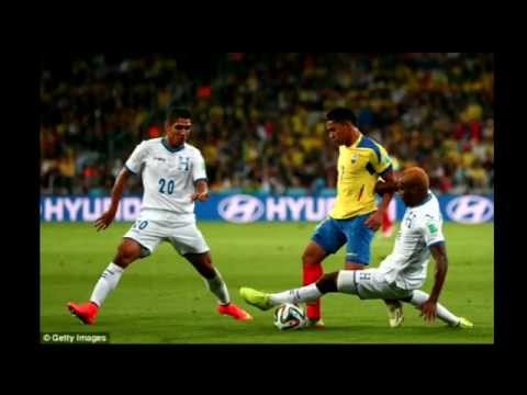 Honduras vs Ecuador World Cup 2014