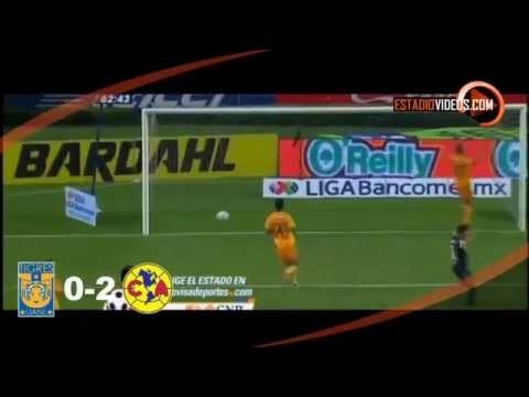 Tigres vs AmÃ©rica 0-2 Goles Jornada 4 Apertura 2014 Liga MX