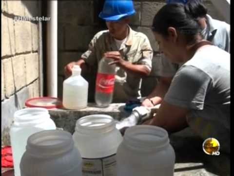 TVC Hoy Mismo Estelar- COPECO abastece de agua a comunidades de Santa BÃ¡rb