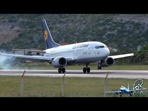 Lufthansa - Boeing 737-530 D-ABIP - Landing at SPU/LDSP Split airport