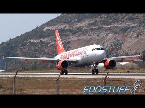 EasyJet - Airbus A319-111 G-EZAZ - Landing at SPU/LDSP Split airport