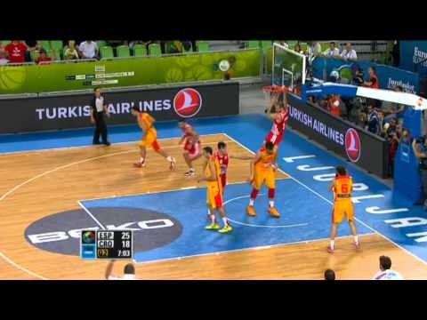 Dunk of the Game L. Zoric ESP-CRO EuroBasket 2013