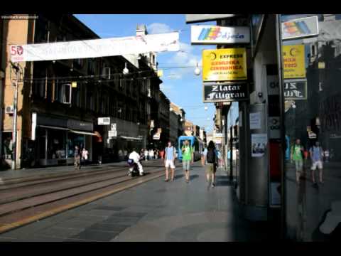 Zagreb - Ilica street (time lapse)