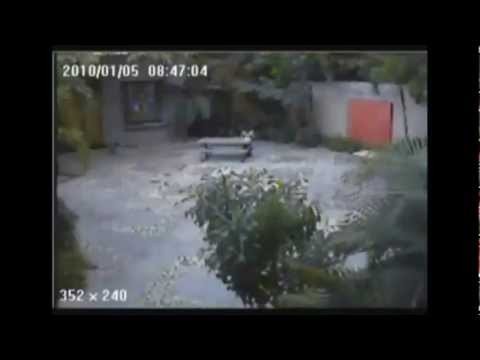 Live footage of the 2010 earthquake in Haiti