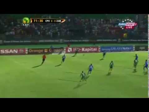 Cape Verde vs Zambia- Championship Qatar - 2015