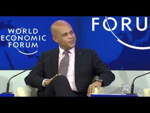 Davos 2012 - Michel Martelly - Building a Better Haiti