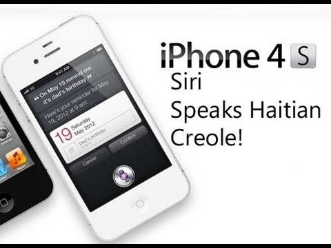 Apple's Siri Speaks Haitian Creole