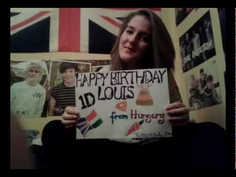Happy Birthday Louis Tomlinson from Hungary !!!
