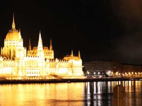 Budapest Hungary -- Budapest by night