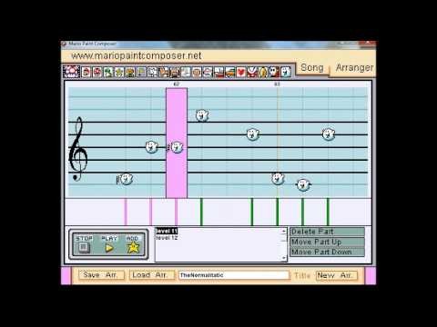 Mario Paint Composer : The Normalitatic !